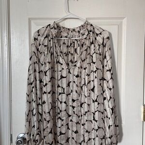 H&M Shell-Print Blouse